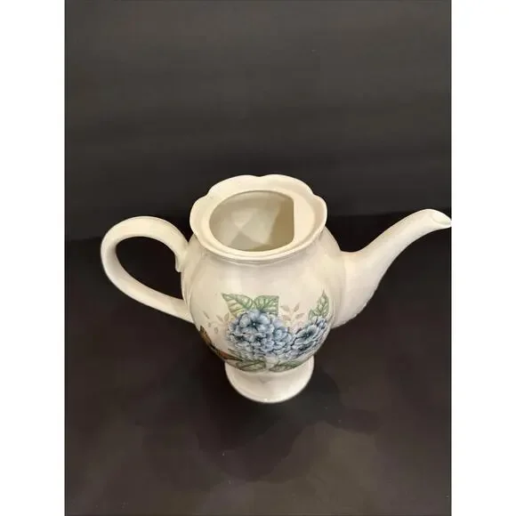 Lenox Butterfly Meadow Coffee Pot Without Lid Floral, Whimsical, Stunning - Picture 3 of 7